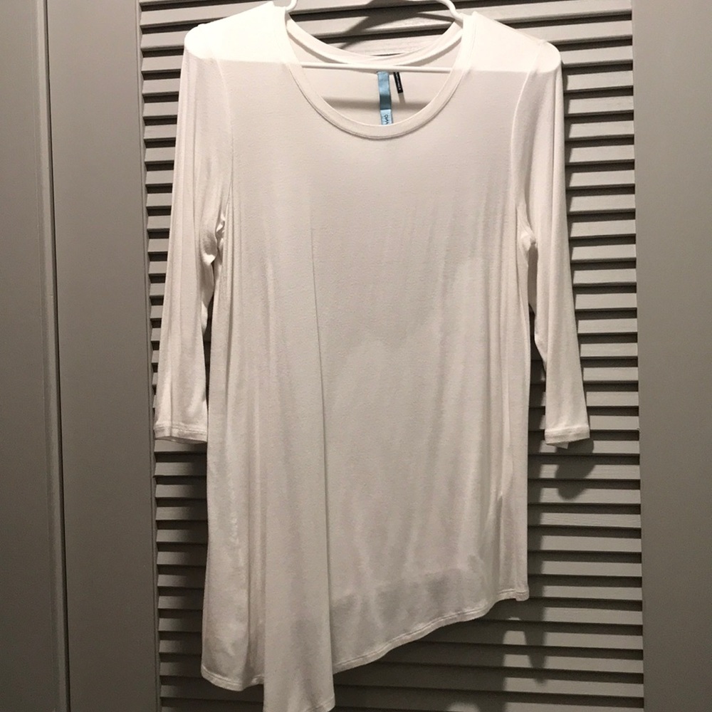 Marciano asymmetric tunic